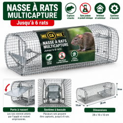 Nasse à rats multicapture –...